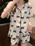 Img 2 - Pajamas Women Summer Silk Thin Short Sleeve insAdorable Two-Piece Sets Elegant