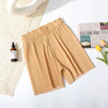 Img 9 - Summer Fold Trendy High Waist Loose Mid-Length Wide Leg Pants Outdoor Slim Look Casual Shorts Women Bermuda Shorts