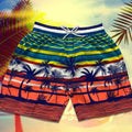 Img 17 - Summer Men Beach Holiday Casual Trendy Coconut Trees Shorts Beachwear