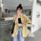 IMG 121 of Blazer Women Summer Korean Casual All-Matching Thin Elegant Loose Three-Quarter Length Sleeves Popular Suit Outerwear