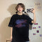 IMG 108 of Summer Korean Loose BFHarajuku Mid-Length Short Sleeve T-Shirt Women Student Tops ins T-Shirt