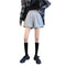 Img 5 - Shorts Women Summer Loose Korean High Waist Sporty Casual Pants Home Pajamas insknee length