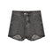 IMG 111 of Denim Shorts Women Summer Thin Ripped High Waist A-Line Hot Pants Loose Slim Look ins Shorts