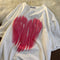 Img 7 - Korea Trendy Heart Shaped Short Sleeve T-Shirt Women Summer Loose Student Tops