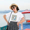 IMG 106 of Summer Women Combed Cotton Short Sleeve Printed T-Shirt Round-Neck Minimalist Korean Loose Half Sleeved T-Shirt