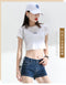 Img 8 - Summer KoreanLow Waist Denim Shorts Women Thin Stretchable Breathable Sexy Slim Look