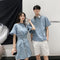 IMG 131 of Niche Trendy Couple Summer Short Sleeve T-Shirt Korean insPopular Elegant Dress Sets