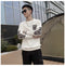 IMG 113 of Sweatshirt Round-Neck Long Sleeved Tops insHigh Street Undershirt Outerwear