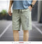 IMG 133 of Summer Casual Shorts Men Trendy Hong Kong Mid-Length Beach Pants Young Cargo Shorts