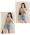 IMG 112 of Europe Denim Shorts Women Summer High Waist Sexy Loose Wide Leg Pants Fringe Hot Shorts