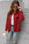 IMG 114 of Europe Women Jacket Single-Breasted Casual Shirt Outerwear