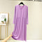 Long Sleeve Dress Women Modal Pajamas Loose Trendy Pyjamas Plus Size Pregnant Woman Mom Loungewear Sleepwear