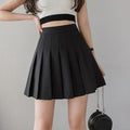 Img 7 - Pleated Skirt Women Summer Anti-Exposed College High Waist Korean A-Line Skirt