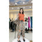 IMG 110 of Peacock Flower Print Casual Women Pants Loose Printed Summer Thin Harem Plus Size Lantern Pants