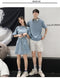 Img 9 - Niche Trendy Couple Summer Short Sleeve T-Shirt Korean insPopular Elegant Dress Sets