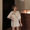 IMG 121 of Mid-Length Short Sleeve T-Shirt Women Summer Undershirt Loose Under Tops insSummer T-Shirt