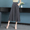 Img 9 - Cotton Skorts High Waist Skirt Loose Wide Leg Pants Women Plus Size Summer Casual Ankle-Length