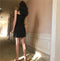 Img 3 - Cami Dress Women Summer Korean ChicTrendy Hip Flattering Little Black Slim Look Dress