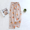 Summer Women Pajamas Double Layer Thin Home Pants Cotton Japanese Loose Casual Long Sleepwear