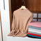 Img 1 - Undershirt Women Under Elegant Western Long Sleeved Half-Height Collar Sweater Knitted Tops