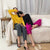 Img 1 - Color-Matching Long Sleeved Pajamas Women Sweet Look Loose Plus Size Loungewear Free