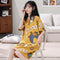 Pajamas Women Summer Thin Cotton Pyjamas Korean Sweet Look Adorable Student Casual Home Plus Size Loungewear Sleepwear