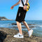 Camo Prints Cargo Shorts Men Summer Trendy INS Loose Casual Sporty Mid-Length Pants Outdoor Beach Shorts