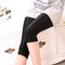 Img 3 - Stretchable Leggings Women Outdoor Thick Gloss Pants Fitted Step-Over Ankle-Length Cropped Leggings