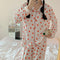 IMG 118 of Pajamas Women Long Sleeved Cardigan Two-Piece Sets Japanese insStrawberry Adorable Student Loungewear Outdoor Sleepwear