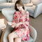 Img 30 - Summer Sexy Popular Pyjamas Women Thin Short Sleeve Loose Chiffon Shirt Dress