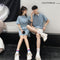 IMG 137 of Niche Trendy Couple Summer Short Sleeve T-Shirt Korean insPopular Elegant Dress Sets