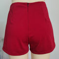 Img 9 - Europe Casual Women Solid Colored Personality Zipper Splitted Shorts