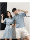 IMG 116 of Niche Trendy Couple Summer Short Sleeve T-Shirt Korean insPopular Elegant Dress Sets