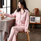 Img 9 - Popular Pajamas Women Long Sleeved Cardigan Lapel Korean Knitted Loungewear Two-Piece Sets Plus Size