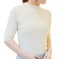 Img 5 - Europe Slimming Half-Height Collar Sweater Korean Pullover Women