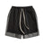 Img 1 - Summer Men Pants Mix Colours Loose False Two-Piece Color-Matching Casual Mid-Length Shorts Korean Bermuda Shorts