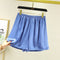Img 13 - Shorts Women Summer High Waist Drape Plus Size Wide Leg Pants Outdoor Thin Solid Colored Pajamas Culottes Pants