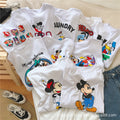 Img 1 - Short Sleeve T-Shirt Summer Round-Neck Women INS Korean Loose Trendy Mickey Mouse Cartoon Tops T-Shirt