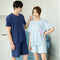 Cotton Couple Pajamas Short Sleeve Shorts Summer Thin Loungewear Men Sets Women Casual Outdoor Sleepwear