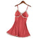 Img 5 - Pajamas Women Summer Sexy Silk Strap Pyjamas Thin Padded Loungewear