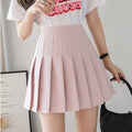 Img 8 - Pleated Skirt Women Summer Anti-Exposed College High Waist Korean A-Line Skirt