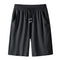 Img 1 - Men Beach Shorts Quick Dry Mesh Silk Stretchable Mid-Length