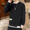 Sweatshirt Trendy INS Round-Neck Tops Loose Long Sleeved T-Shirt Outerwear