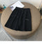 Img 7 - High Waist Mid-Length Outdoor Jogging Gym Shorts Women Summer Loose Slim-Look Straight Casual Wide Leg Pants ins Pants