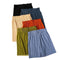 Img 6 - Summer Fold Trendy High Waist Loose Mid-Length Wide Leg Pants Outdoor Slim Look Casual Shorts Women Bermuda Shorts