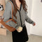IMG 120 of Sweater Women Japanese Loose insLazy Outdoor Korean Sweet Look Knitted Cardigan Outerwear