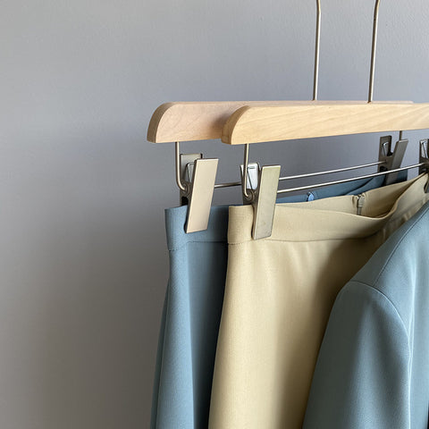 IMG 131 of Sets Korean Short Sleeve Blazer Tops Splitted Skirt Outerwear