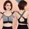 Adjustable Zipper Sporty Innerwear Shockproof Breathable No Metal Wire Tank Top Yoga Bare Back Women Activewear