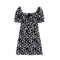 Img 5 - Plus Size French INS Popular Daisy Slimming Slim-Look Bare Shoulder Short Sleeve Women Dress