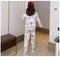 IMG 209 of Popular Streaming Pajamas Women Lapel Cotton Long Sleeved Trendy Western Cardigan Loungewear Sets Sleepwear